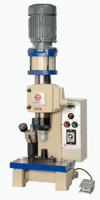 Atoli's TC-141 pneumatic riveting machine.