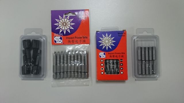 Shun Den's impact power bits.