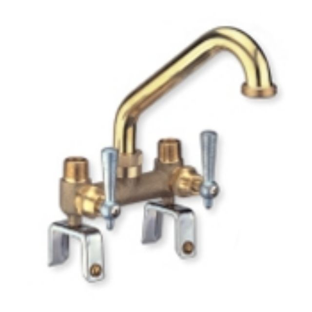 Tah Yang's brass laundry tray faucet.