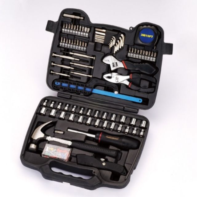 Sheng Yang's 90-piece tool set for DIY users.