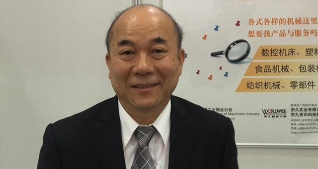  Alex Ko, chairman of the Taiwan Association of Machinery Industry (TAMI)  (photo courtesy of UDN.com).