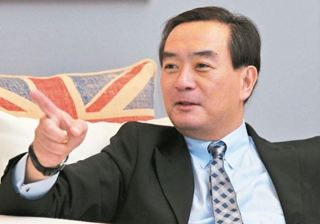 Kenneth, K.T. Yen, the president of China Motor. (photo provided by UDN)