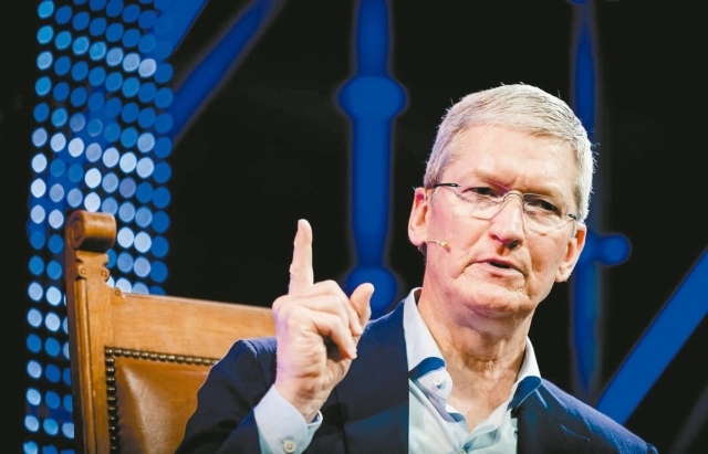 Tim Cook, the CEO of Apple (photo provided by UDN.com)