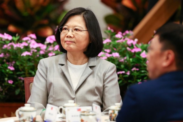 Tsai Ing-wen, the President of Taiwan (photo provided by UDN).