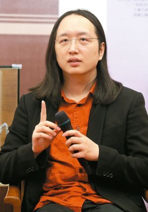 Audrey Tang, a Taiwanese free software programmer and a minister without portfolio (photo provided by UDN.com)