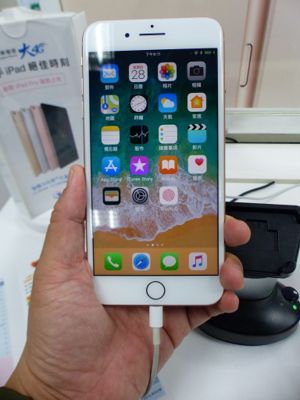 iPhone 8 Plus。 （本報系資料庫）
