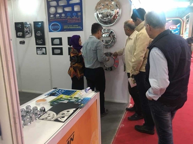 A2A`s wheel cover was popular among buyers at IAPEX 2017. (photographed by Stiven.Huang)