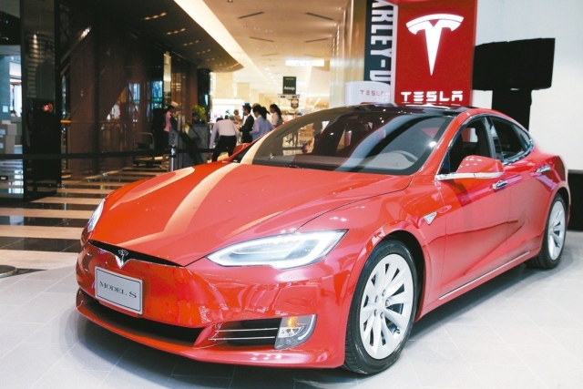 Tesla`s Model S (photo provided by UDN.com).