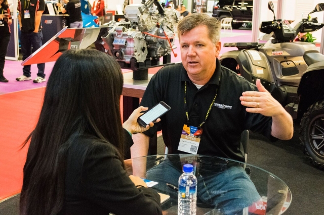Dave McMahon, PSB`s editor-in-chief, received an exclusive interview with CENS at this year`s Motorcycle Taiwan.