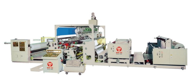 The outside lamination machine developed by Hao Yu