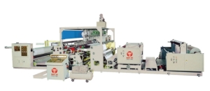 The outside lamination machine developed by Hao Yu