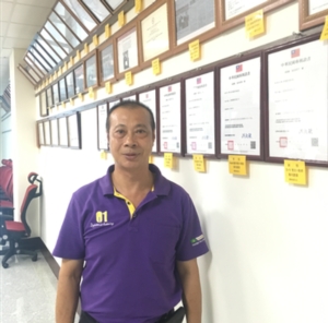 晟通實業董事長蘇文通。 吳佳汾/攝影
