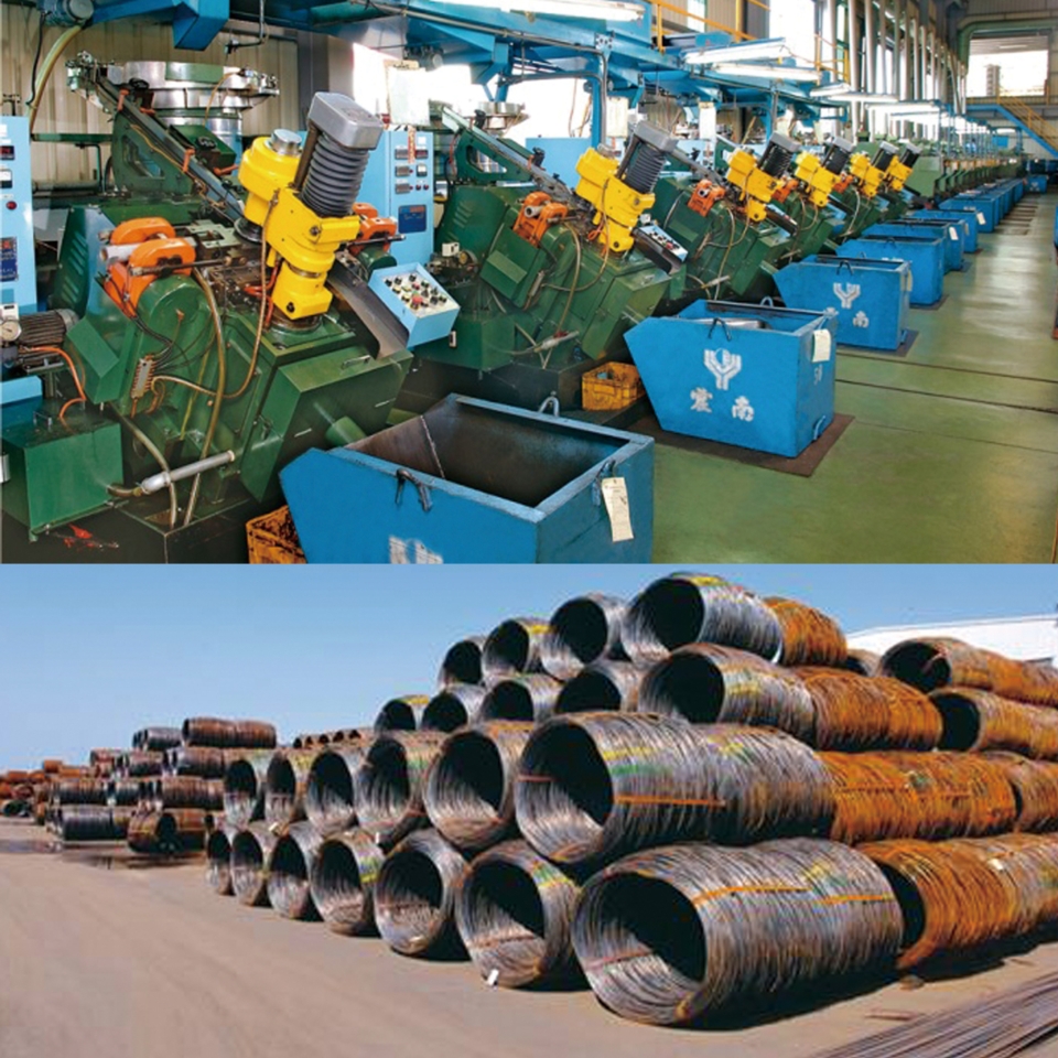 Ray Fu Enterprise factories are equipped with a wire rod storage area and operates screw heading and thread rolling processes. (photos courtesy of Ray Fu Enterprise Co., Ltd.)