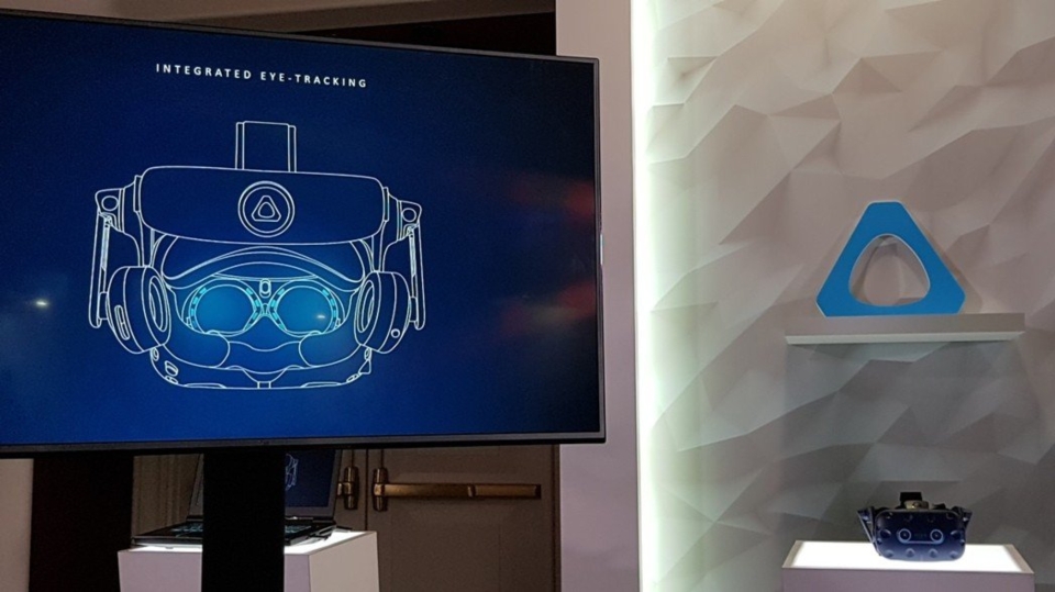 HTC VIVE於CES展前發表嶄新的硬體、軟體和應用內容服務，宣示重新定義VR(虛擬實境)的體驗方式。記者鄒秀明攝影