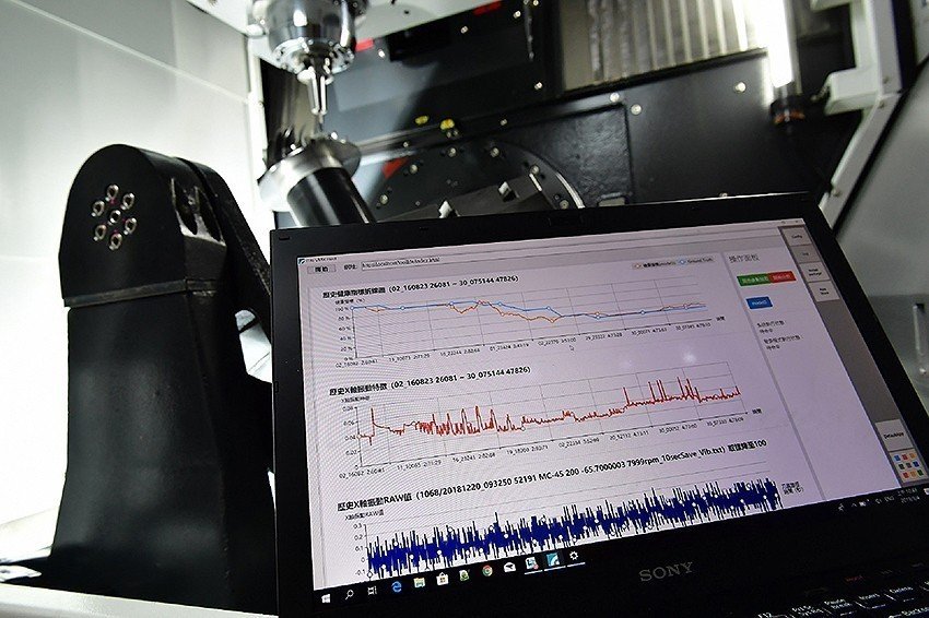 工研院研發刀具壽命分析技術，能幫刀具健康檢查。在製造加工過程，刀具往往是產品品質的關鍵之一，該技術透過AI及機器學習技術搜集正常運轉狀態數據，建立最佳模型參數，並可自動更新模型，為刀具健康狀態把關。 工研院/提供