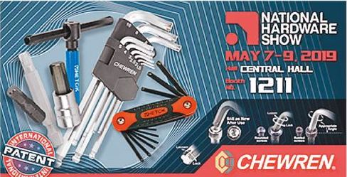 Chewren’s new L KEY Hex wrenches are at the top of the game.(photo provided by Chewren)