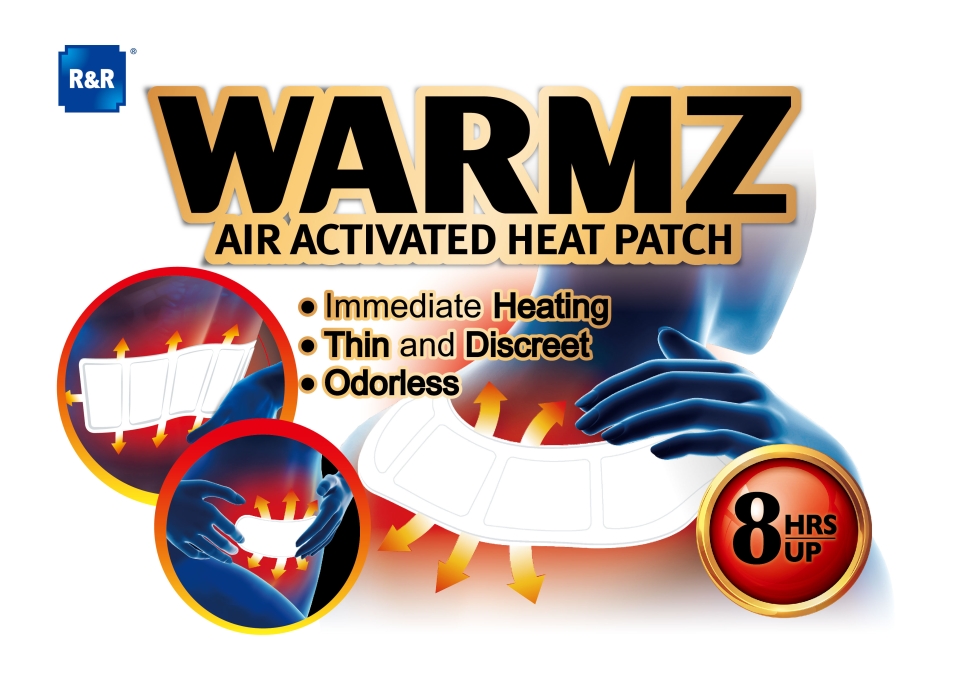 Warmz Air-Activated Heat Patch.