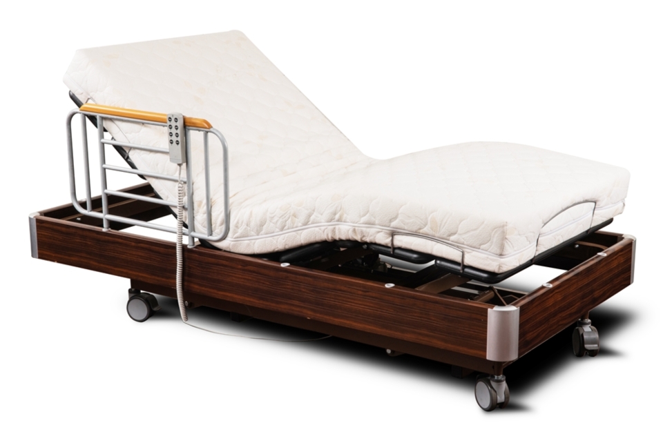 Single-person electric adjustable bed (photo provided by Green May Corporation)