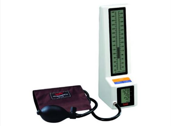 CK-E401 LCD Display Mercury-Free Sphygmomanometer (photo provided by Chin Kou Medical Instrument Co., Ltd.)