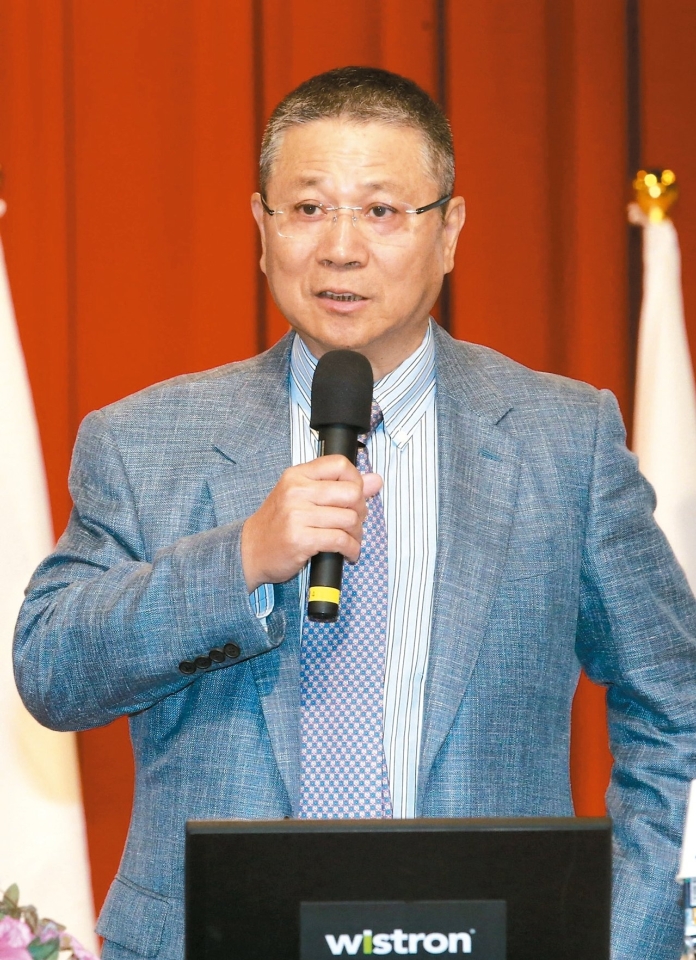 緯創董事長林憲銘。 圖／聯合報系資料照片