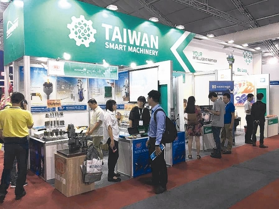 2019年舉行的泰國國際工具機展，貿協規劃以台灣館展出，協助台商爭取「泰國4.0」商機。 貿協／提供
