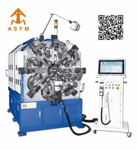 树奕最新研发电脑数控弹簧成形机SY-640-CNC（SF）。 树奕／提供