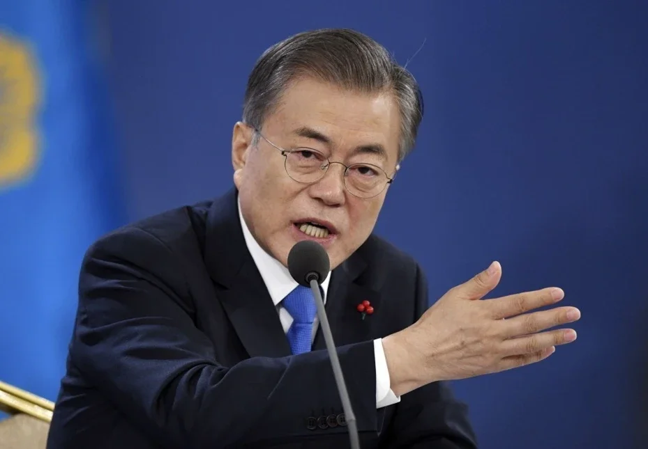 South Korean President Moon Jae-in