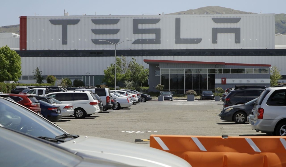 Tesla CEO Elon Musk Restarted California Factory (Photo courtesy of UDN)