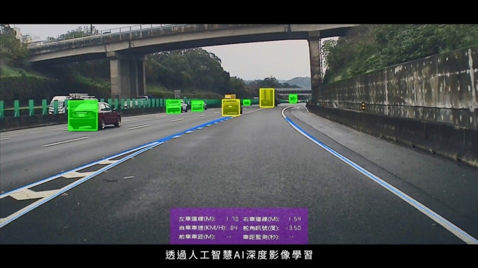 國研院國家高速網路與計算中心與歐特明電子合作，開發車用AI感知與辨識系統，讓車子「自己開去停」不再是夢想。（圖／國研院提供）