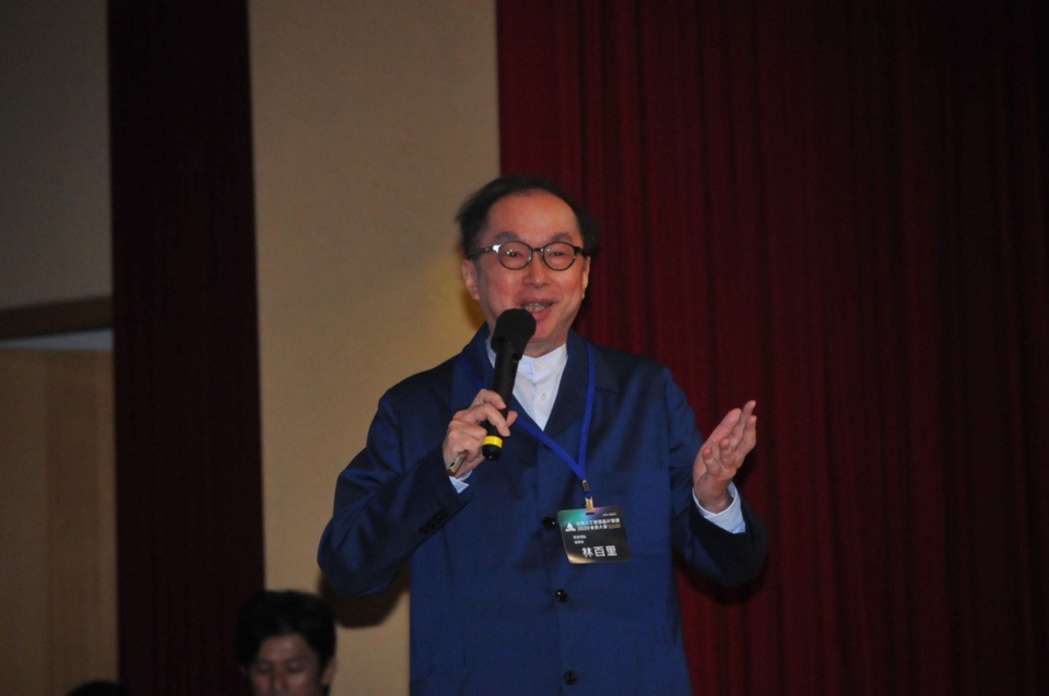 Quanta Chairman Barry Lam. (Photo taken by EDN reporter Wu Kai-chung)