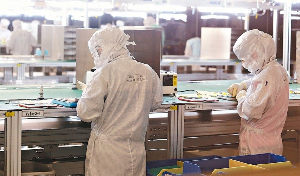 Innolux`s assembly factory in the Southern Taiwan Science Park. (UDN File Photo)