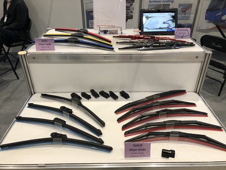 Fu Gang offers quality wiper blades that are less prone to brittleness under prolonged sun exposure. (Photo taken by Hsiao Yung-le)
