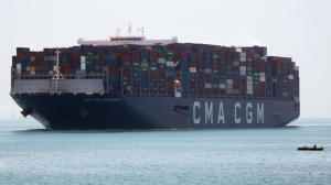 美國聯邦海事委員會（FMC）要求，全球八大貨櫃航商於8月13日前，提交其已經或即將收取港口擁擠附加費詳細資料，以利調查適法性。圖檔來源：聯合報系／路透
