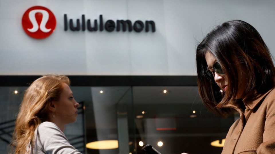 露露檸檬（Lululemon）8日上修今年全年財測。 w圖檔來源：聯合報系／路透
