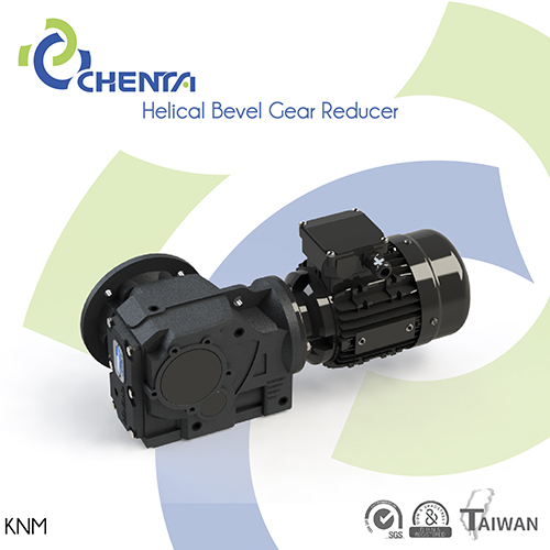 Helical Bevel Gear Reducer. Photo courtesy of Chenta Precision.