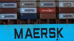 海運龍頭馬士基（Maersk）、地中海航運（MSC）近一周以來投入逾百億美元進行垂直整併。圖檔來源：聯合報系／路透
