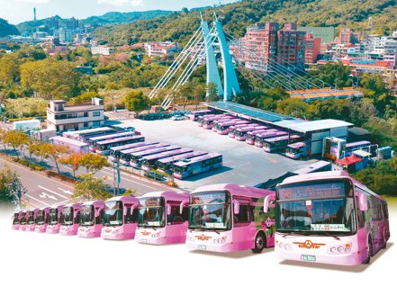 華德動能電動巴士。圖檔來源：聯合報系／車王電．華德動能提供
