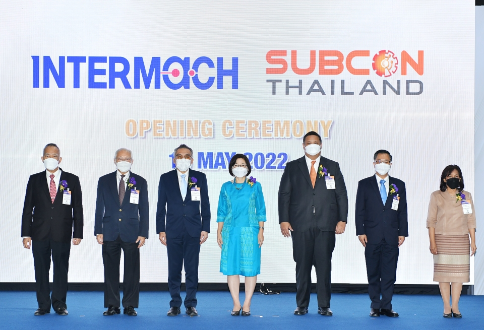  INTERMACH & SUBCON Thailand 2022 Prepared to promote business partnerships and to promote Thailand to be an industrial center towards sustainable development</h1>