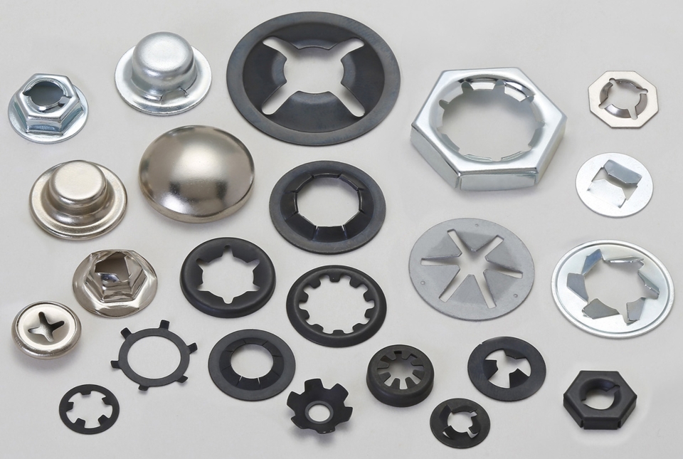 Co-Wealth offers various stamping parts for diverse applications in different fields. (Photo courtesy of Co-Wealth)