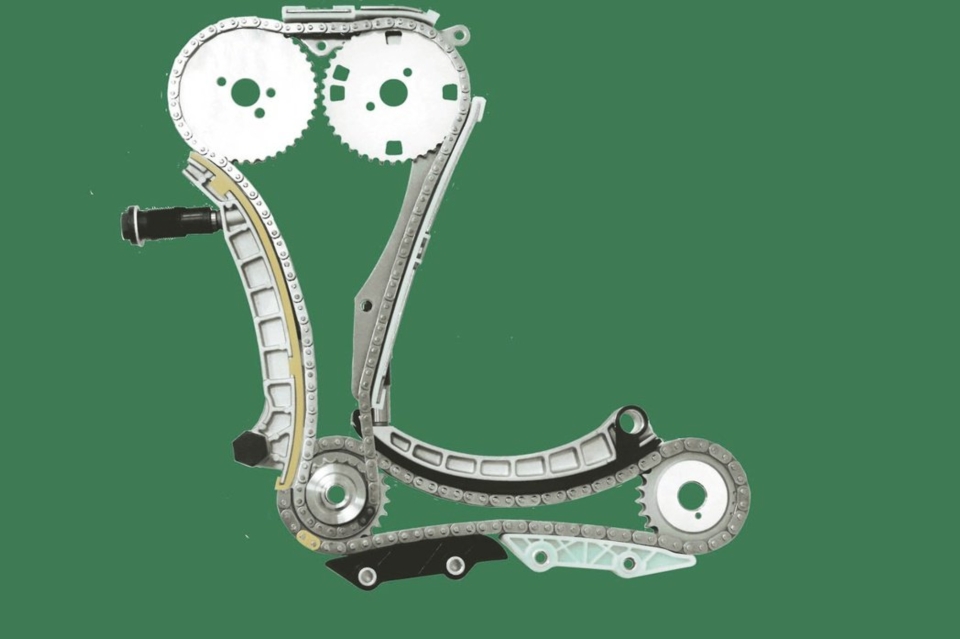 鼎昱生產的汽車時規鏈條調整器。鼎昱／提供