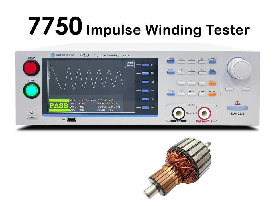 Microtest 7750 Impulse Winding Tester. (Photo courtesy of Microtest)
