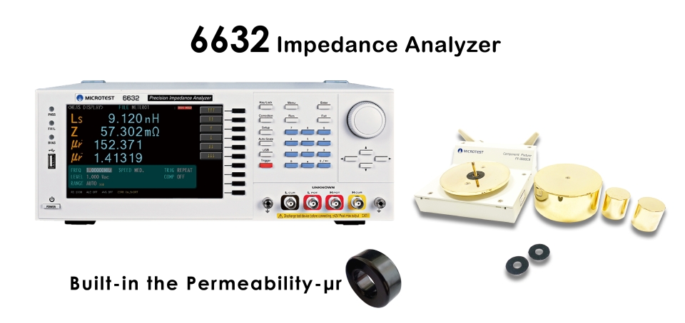Microtest 6632 Impedance Analyzer. (Photo courtesy of Microtest)
