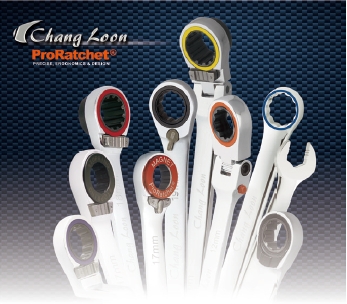 Chang Loon’s ProRatchet® family with highprecision gear wrenches.(Photo courtesy of Chang Loon)