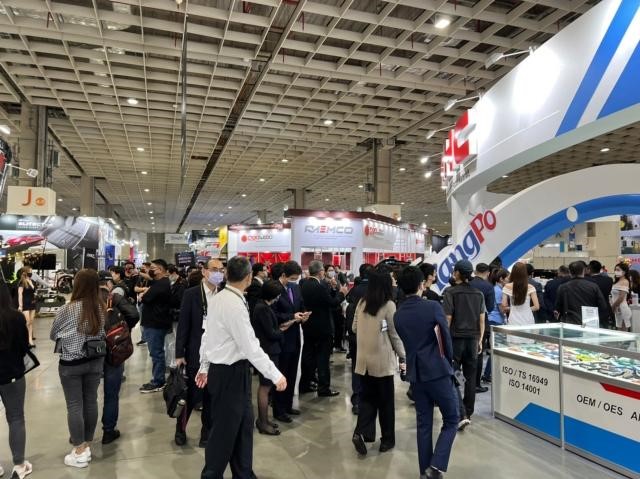 Taipei AMPA 2022 saw growing numbers of buyers and visitors during its four-day run. (Photo courtesy of CENS)