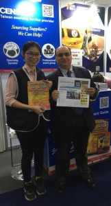 During TAPA 2018, CENS circulated the TTG magazine and received positive feedback. (Photo courtesy of CENS)