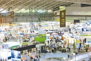 睽違5年的台灣國際木工機械展明（20）日登場，指標業者齊聚南港展覽館，圖為上屆展會盛況。外貿協會／提供