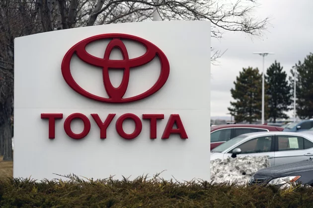 丰田(Toyota)。美联社