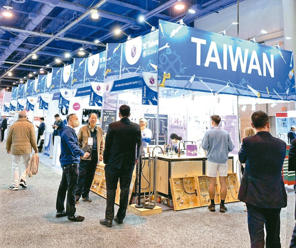 Economic Daily News/CENS has organized the Taiwan Pavilion at NHS 2023. (Photo courtesy of CENS)