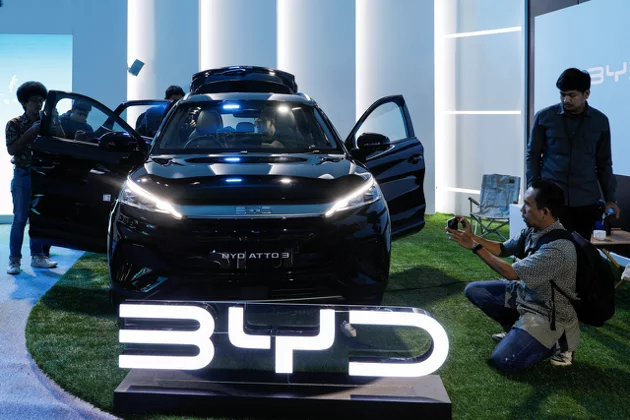大陆纯电动汽车（EV）巨头比亚迪抢攻日本市场。 路透