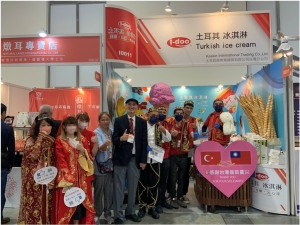 希索公司将于台北食品展推广新口味冰淇淋(刘秀娟/摄影)